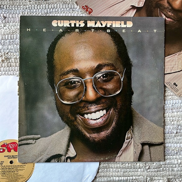 Curtis Mayfield - “Heartbeat” Vinyl LP - Picture 1 of 5